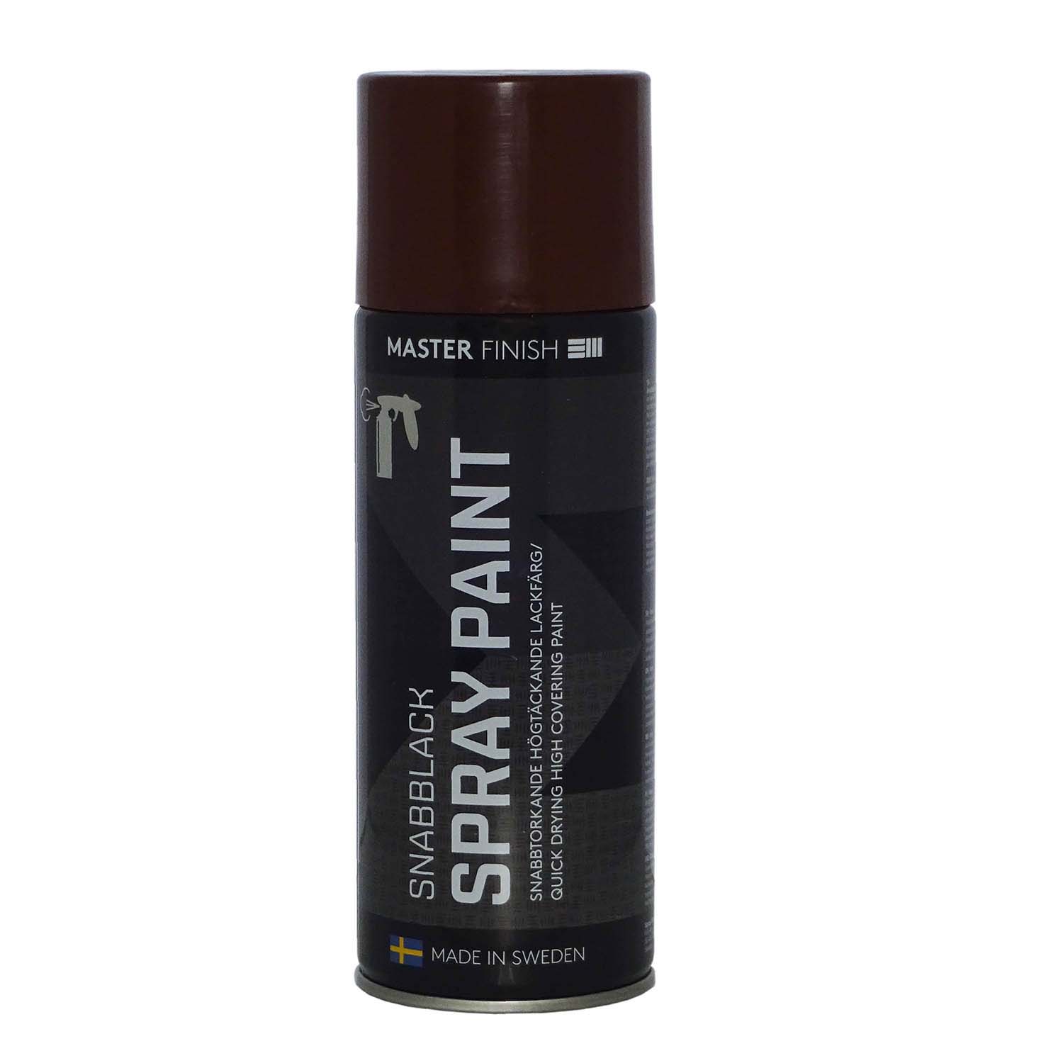 Master Spray Paint Black RAL9005 Gloss 85-95