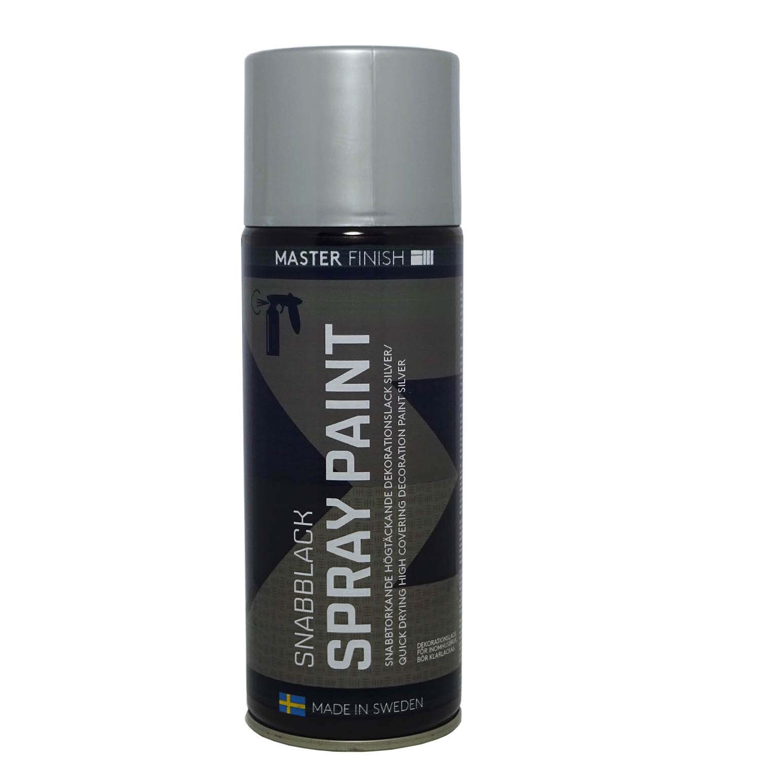 Master Spray Paint Silver Decoration lacquer Gloss 85-95