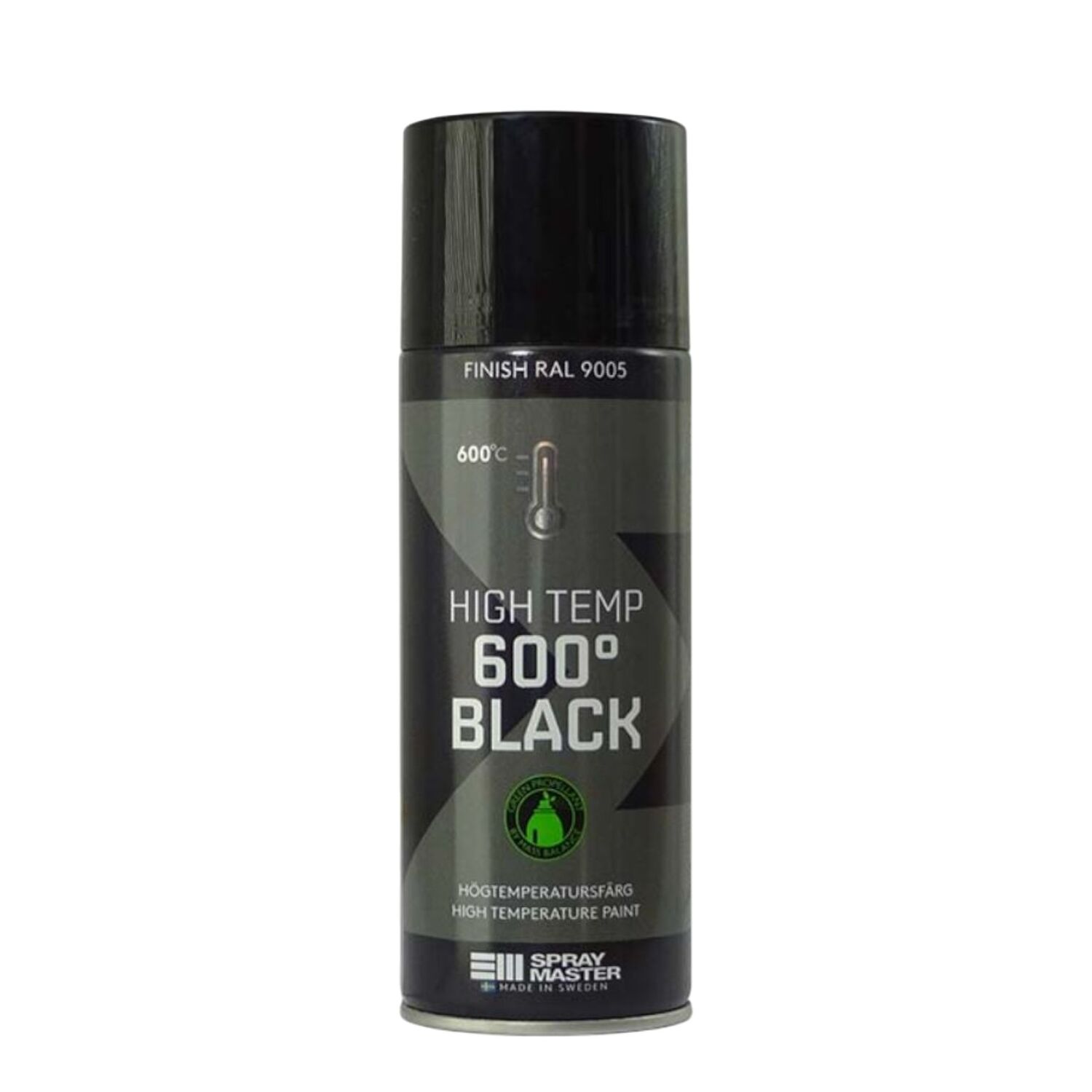 Master Spray Paint 600° Black  