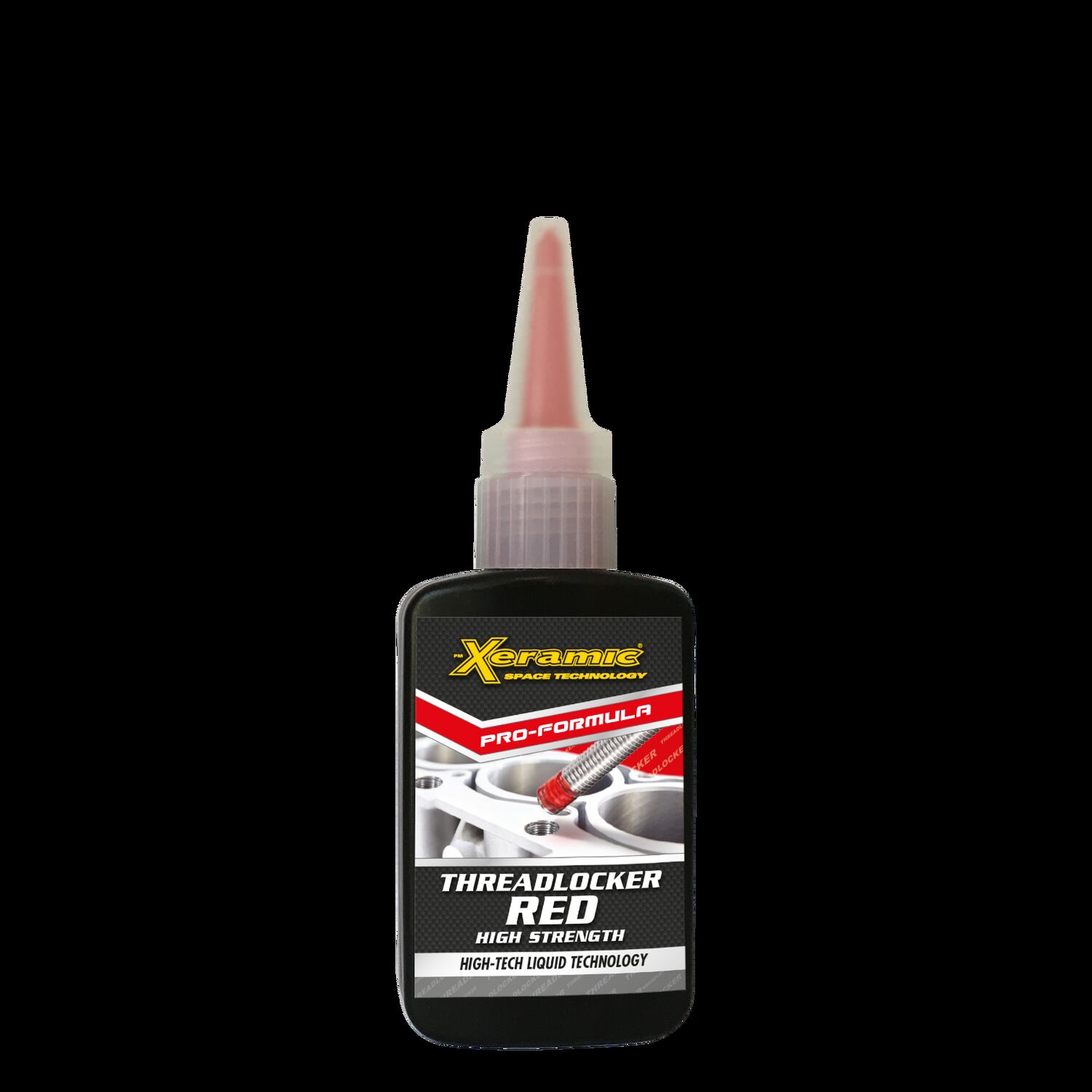Xeramic Threadlocker Red (High Strength), 50ml