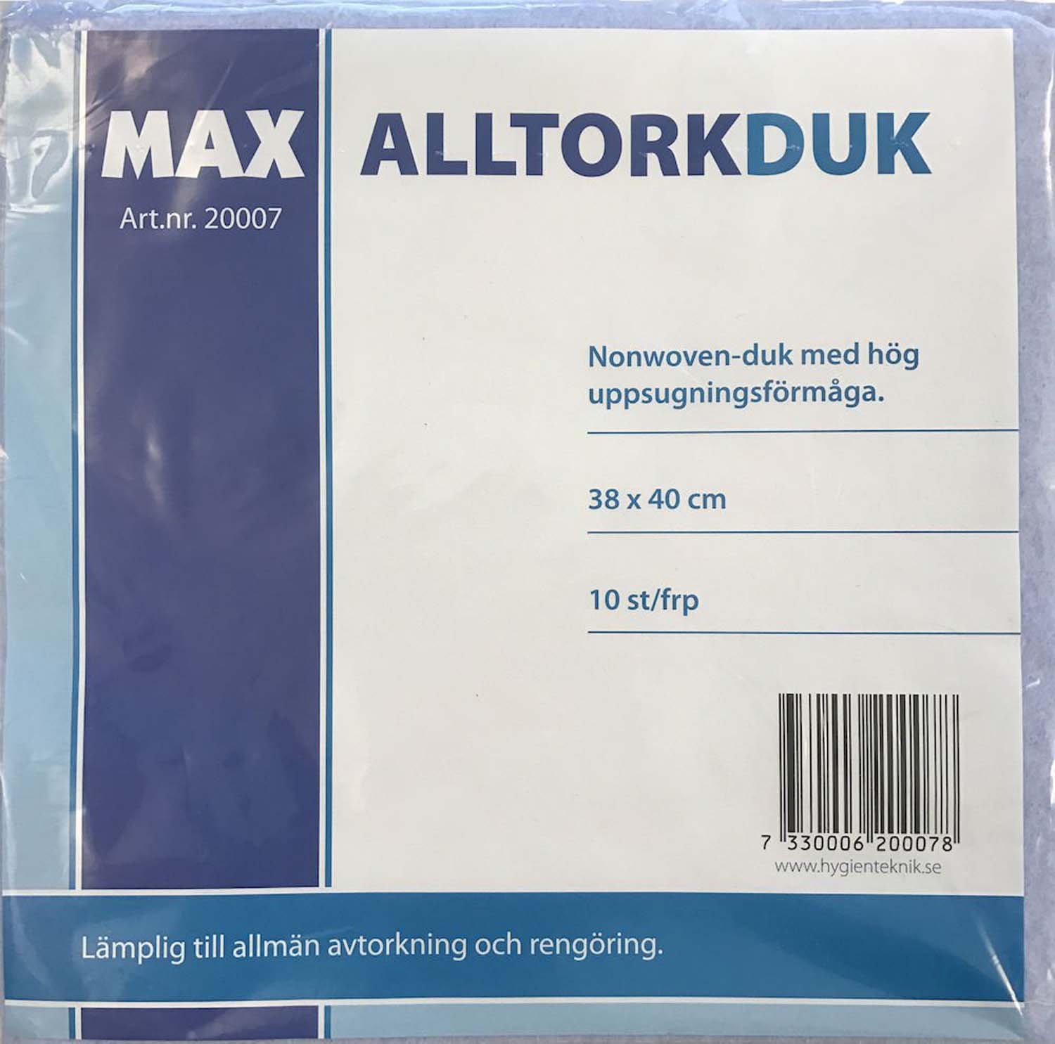 Torkduk 38x40cm, 10-pack