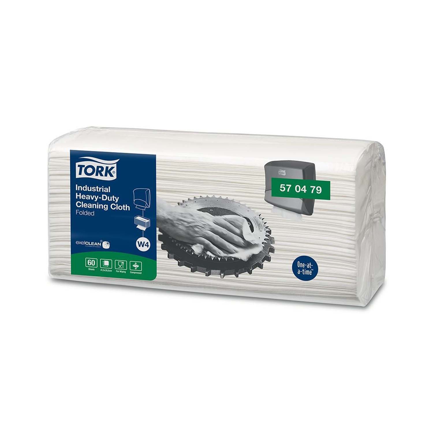 Tork Industrial Heavy-Duty Cleaning Cloth 60-pack