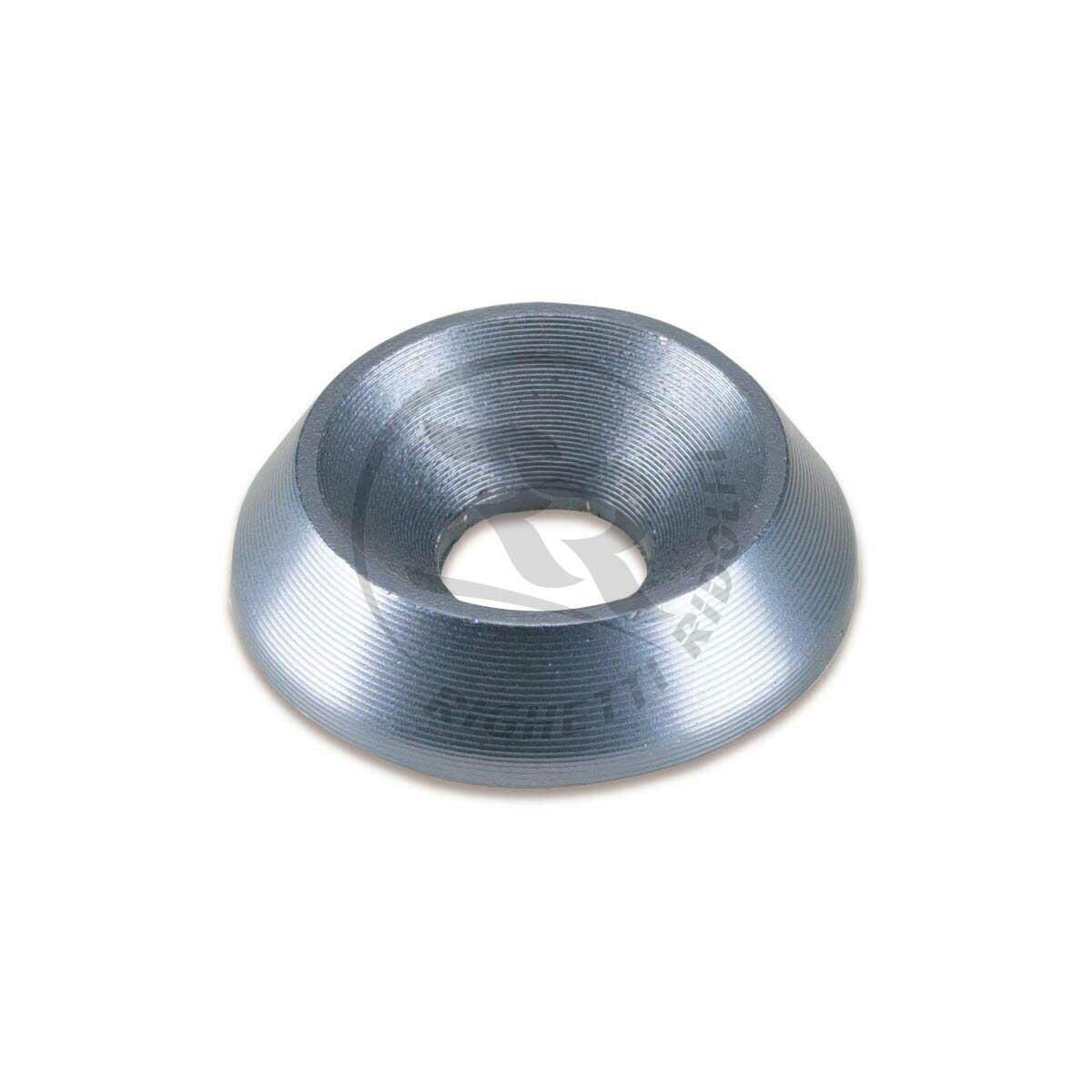Aluminiumbricka försänkt, Titan, M6 Ø18mm