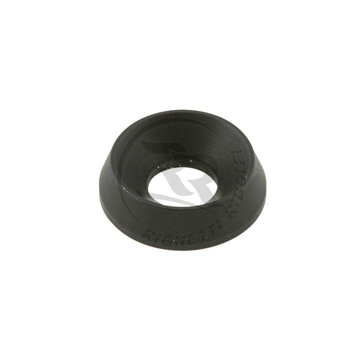Aluminiumbricka försänkt, Svart, M8 Ø19mm