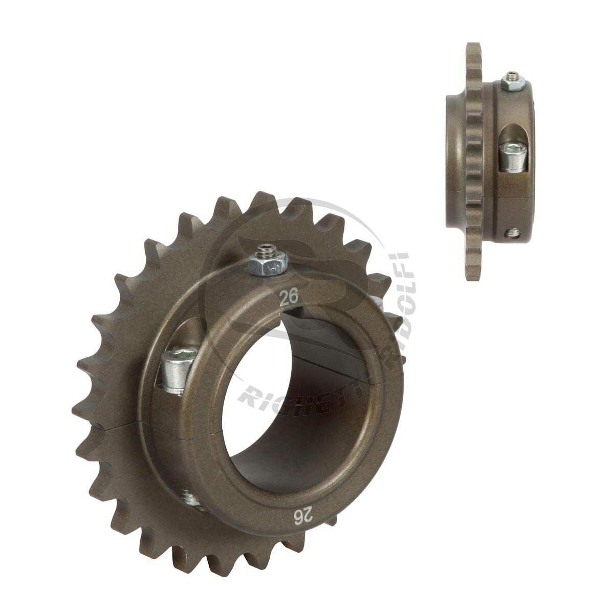 Bakdrev KZ RR 428 Alu Ø50mm - 26T