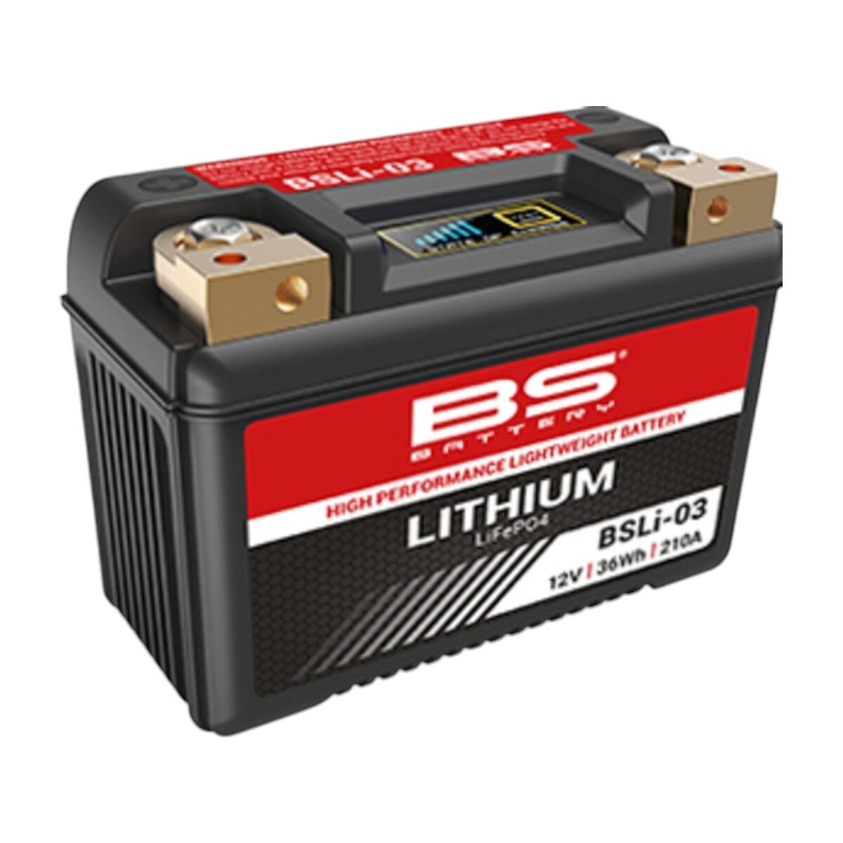 Batteri BS Lithium 12V 3,0Ah