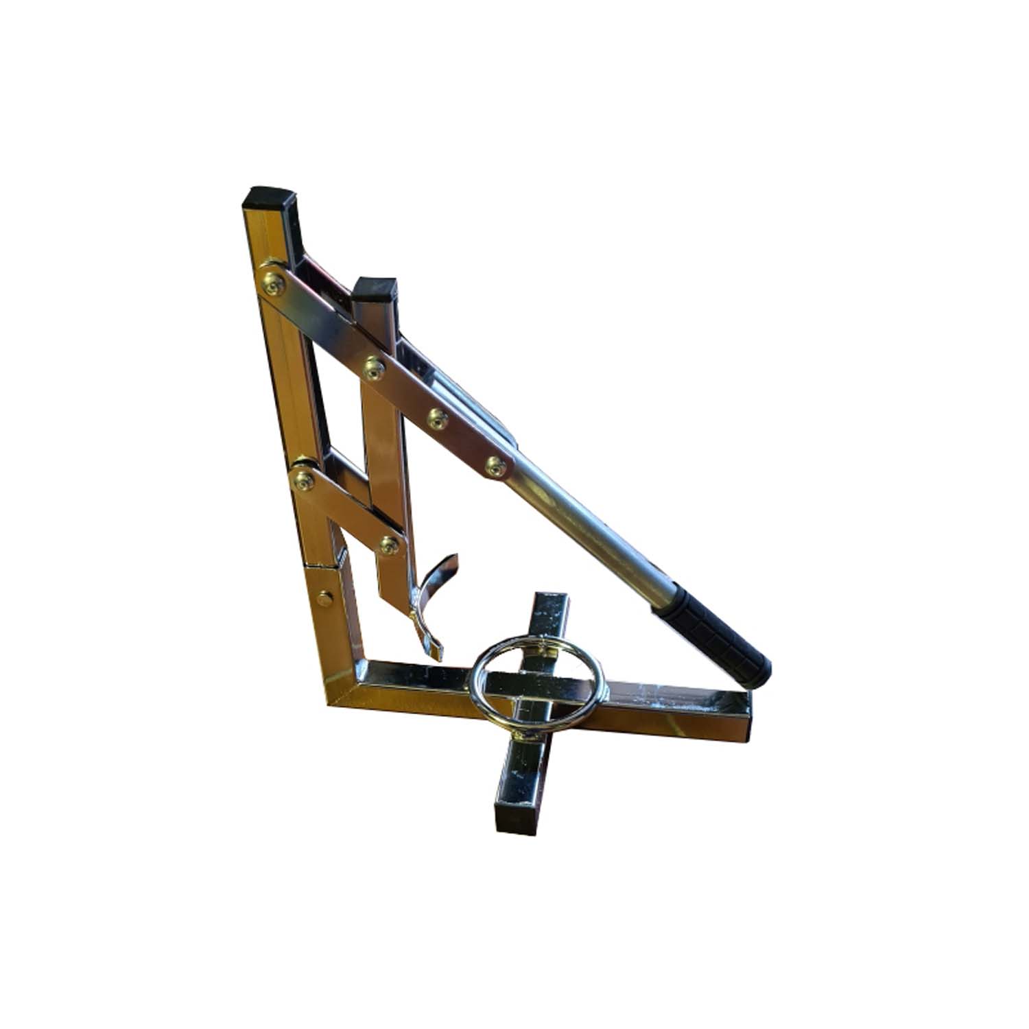 Däckpress, demontereringsverktyg