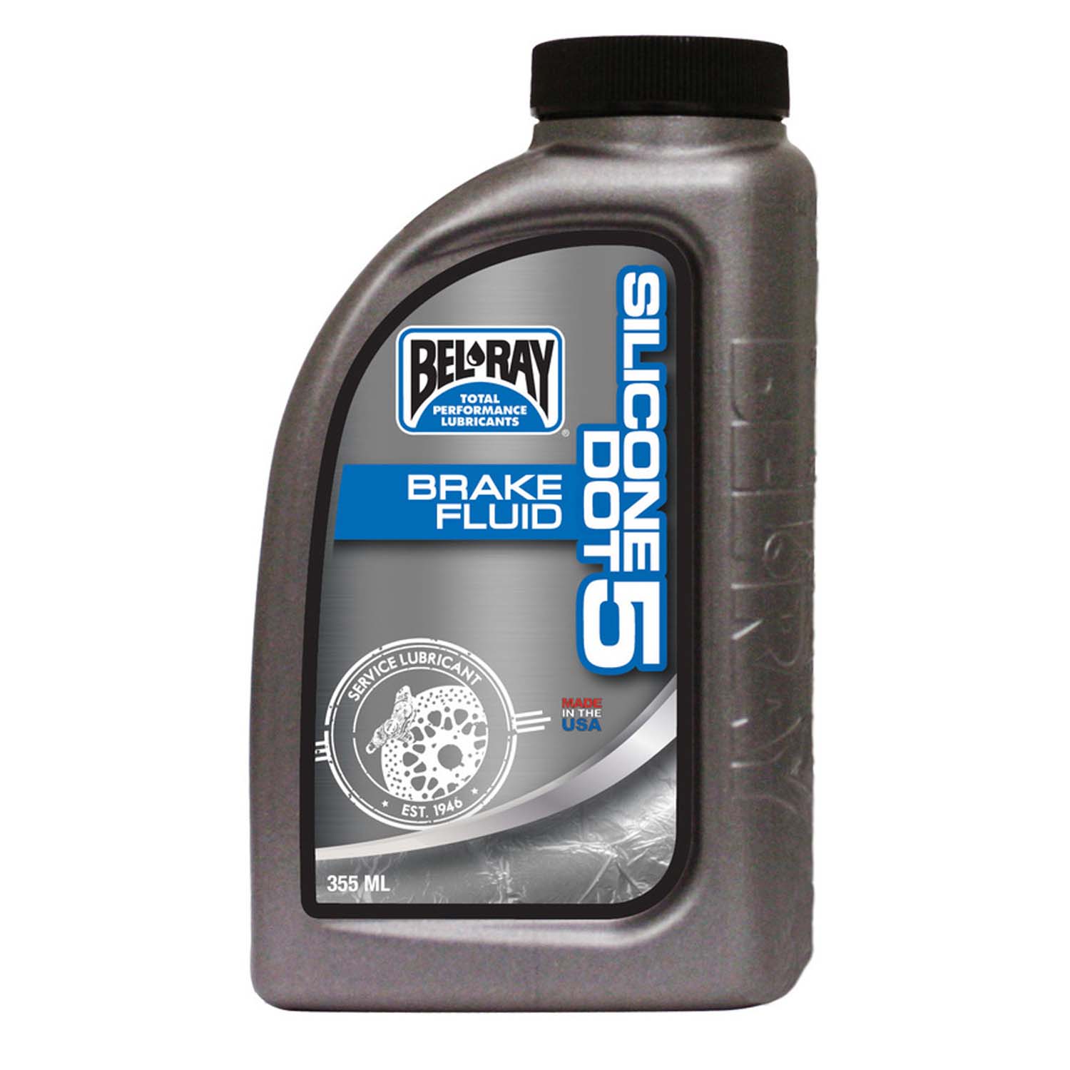 Bel-Ray Silicone DOT 5 Brake Fluid, 0.355L