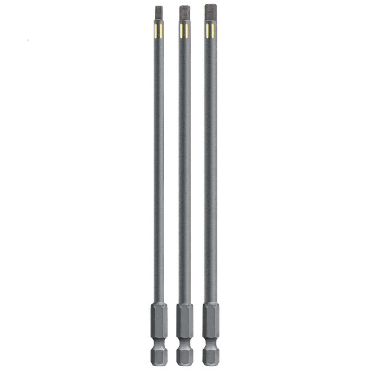 Bitssats TQ 1/4” 150mm Insex 3-5mm, 3 delar