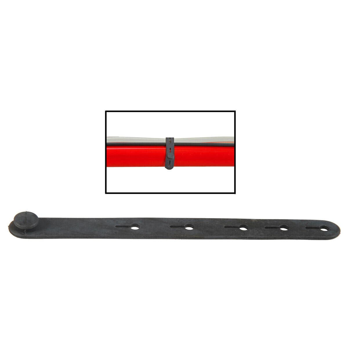 Buntband, gummi 12-35mm