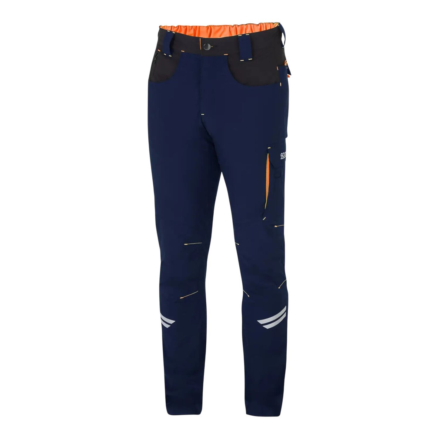 Byxor Sparco Kansas, Blå/Orange - XL