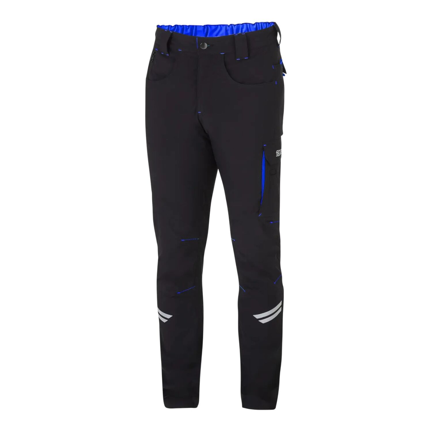 Byxor Sparco Kansas, Svart/Blå - XL