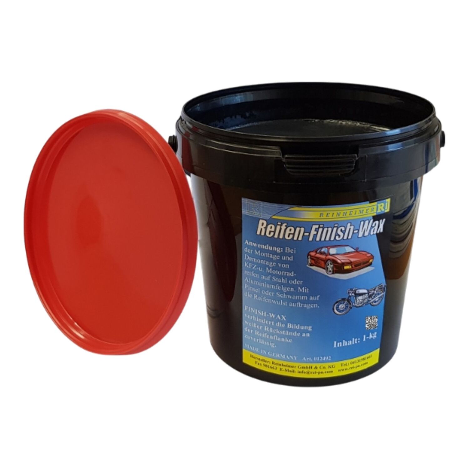 Däckpasta Svart, 1 kg