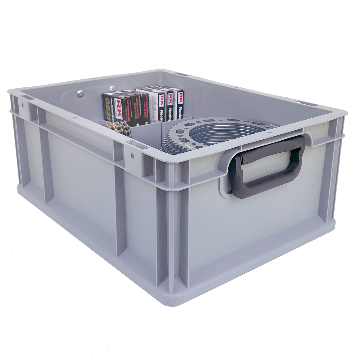 Drevlåda M - Stapelbar back för drev