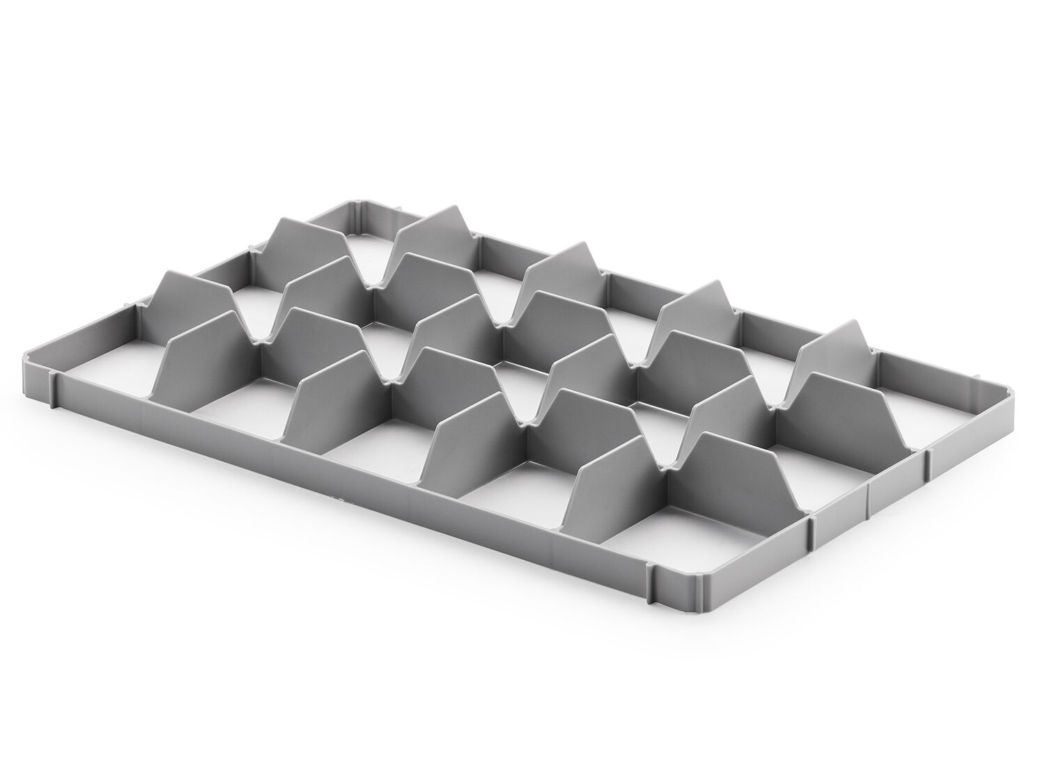Avdelare 15 fack 116x108x55mm - Undre del