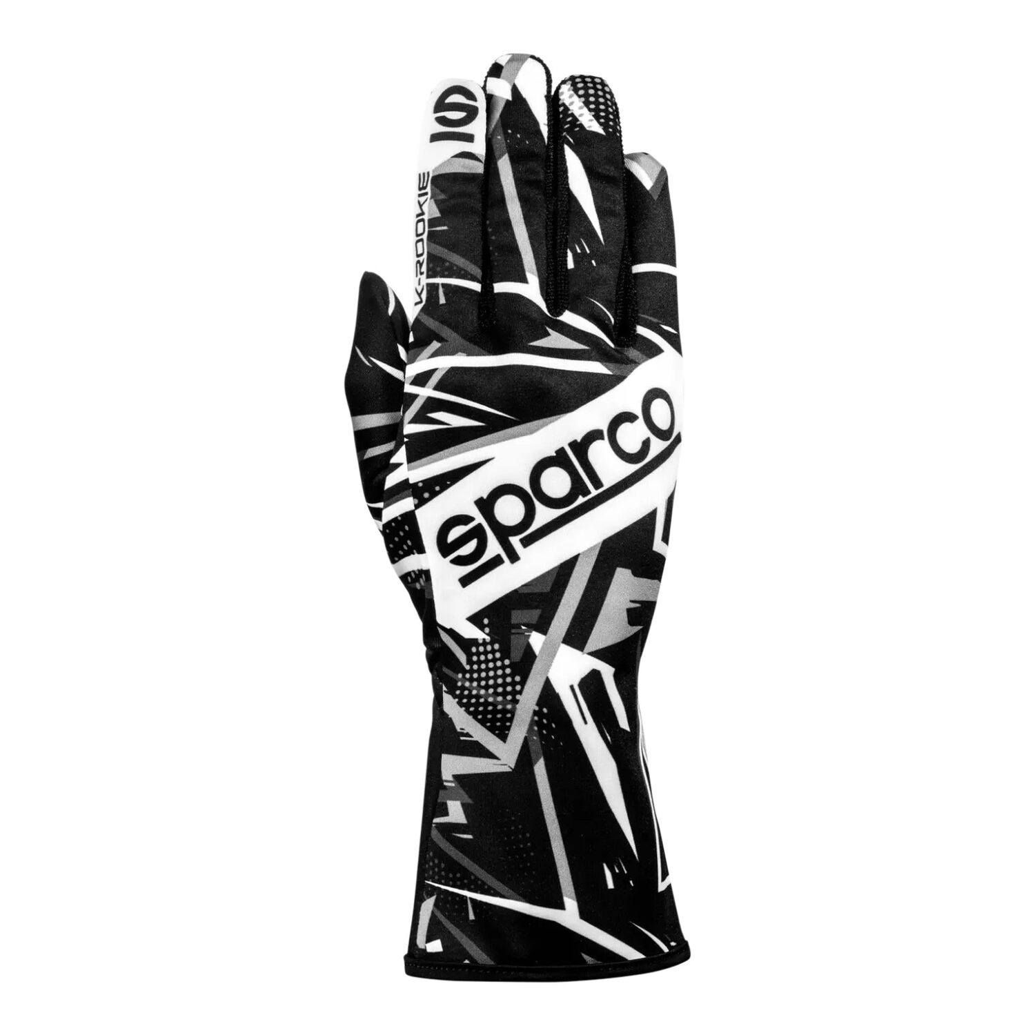 Handskar Sparco K-Rookie Svart/Vit - Välj Strl