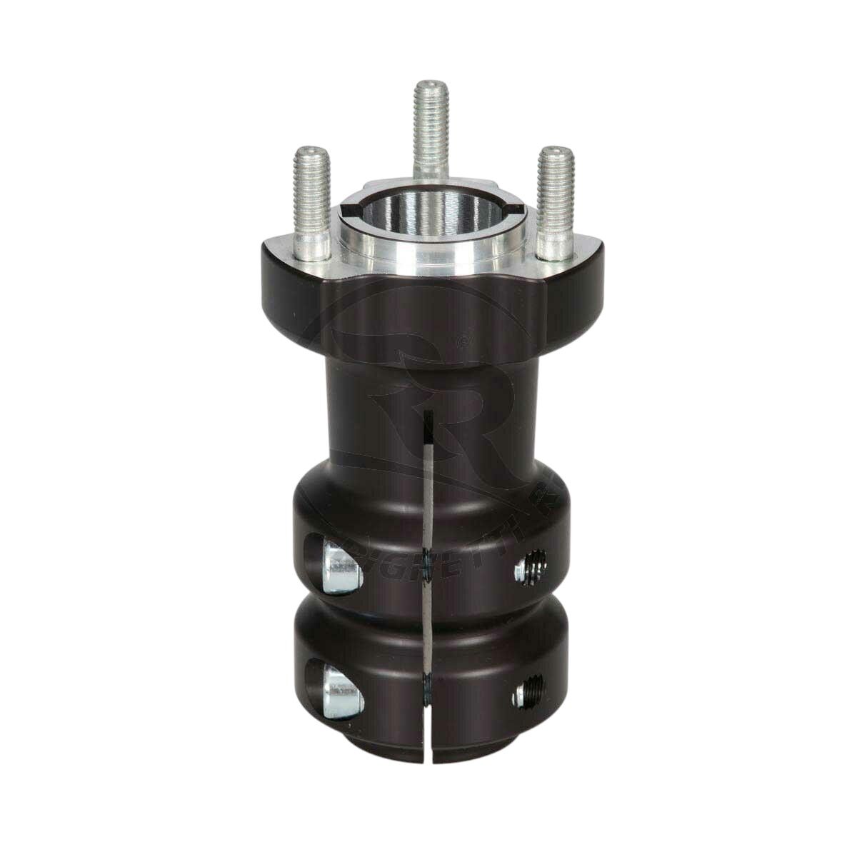 Hub Bak Alu Svart L115mm, Ø30mm, 6/8mm kilspår