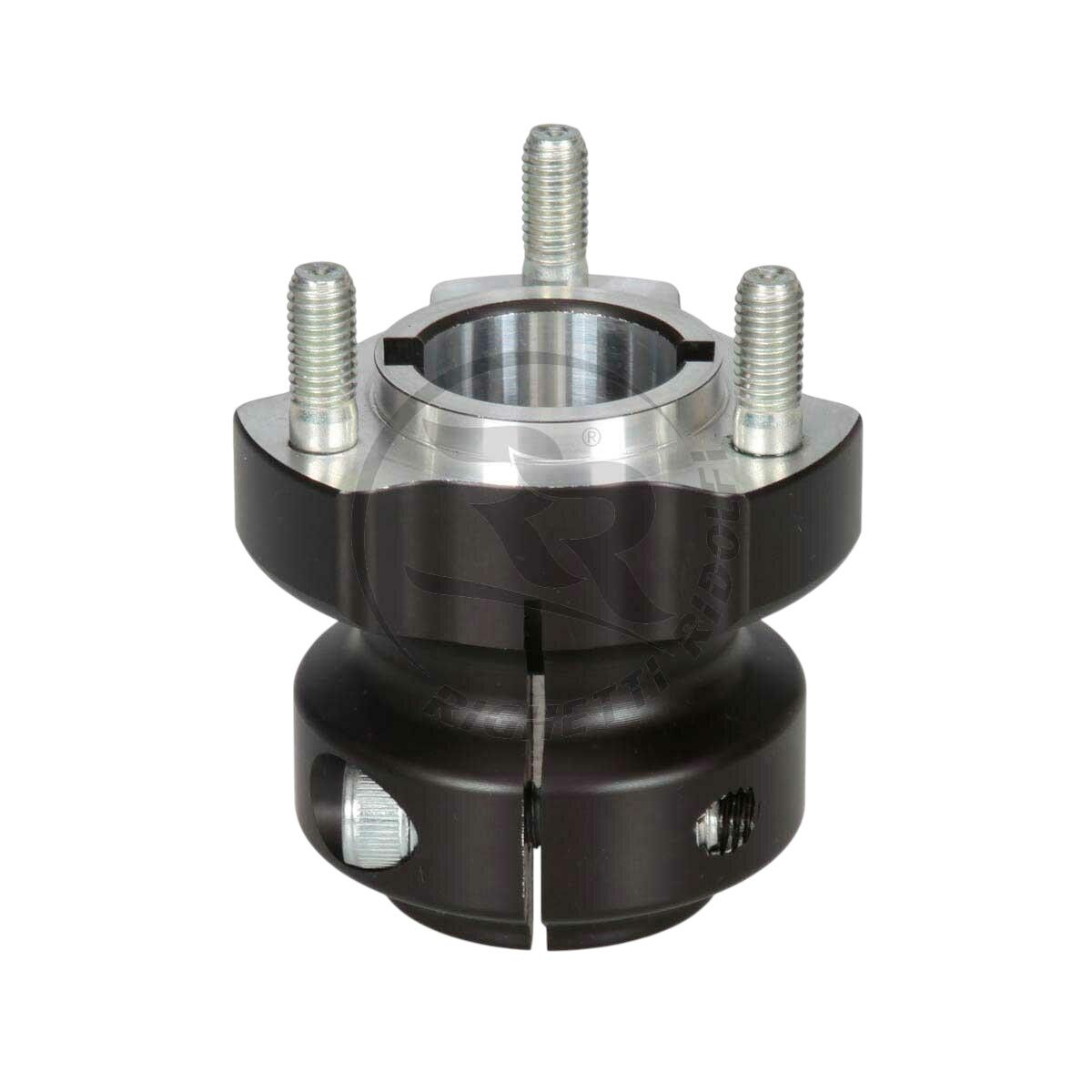 Hub Bak Alu Svart L62mm, Ø30mm, 6/8mm kilspår