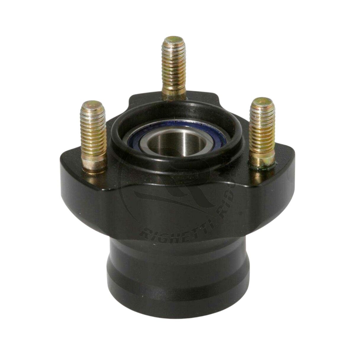 Hub framfälg Alu Svart L50mm, Ø17mm