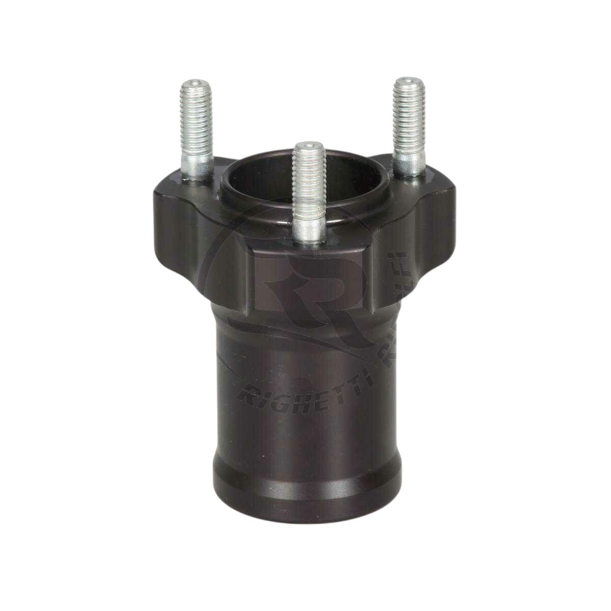 Hub framfälg Alu Svart L75mm, Ø17mm
