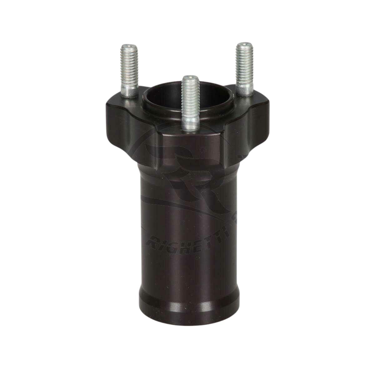 Hub framfälg Alu Svart L95mm, Ø17mm