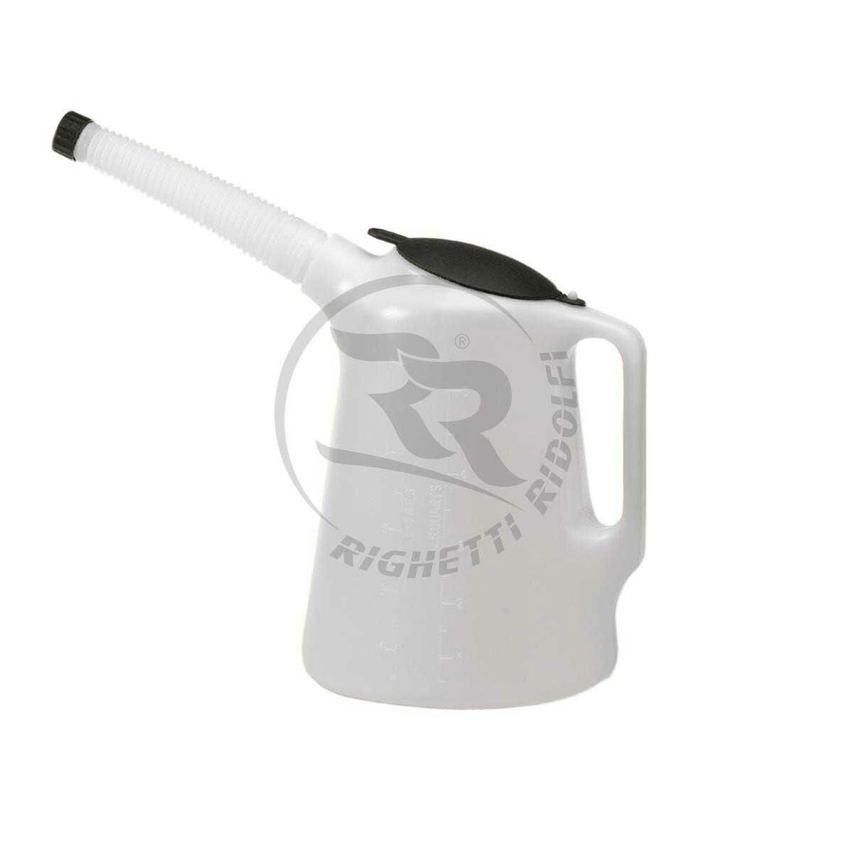 Bensinkanna med flexpip Righetti, 5L