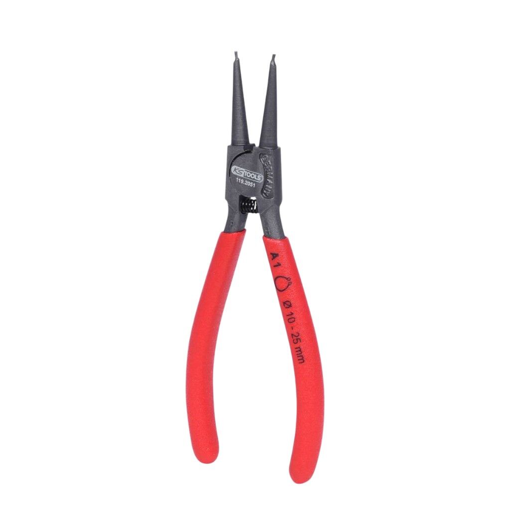 KS Låsringstång Rak, utvändig 10-25mm