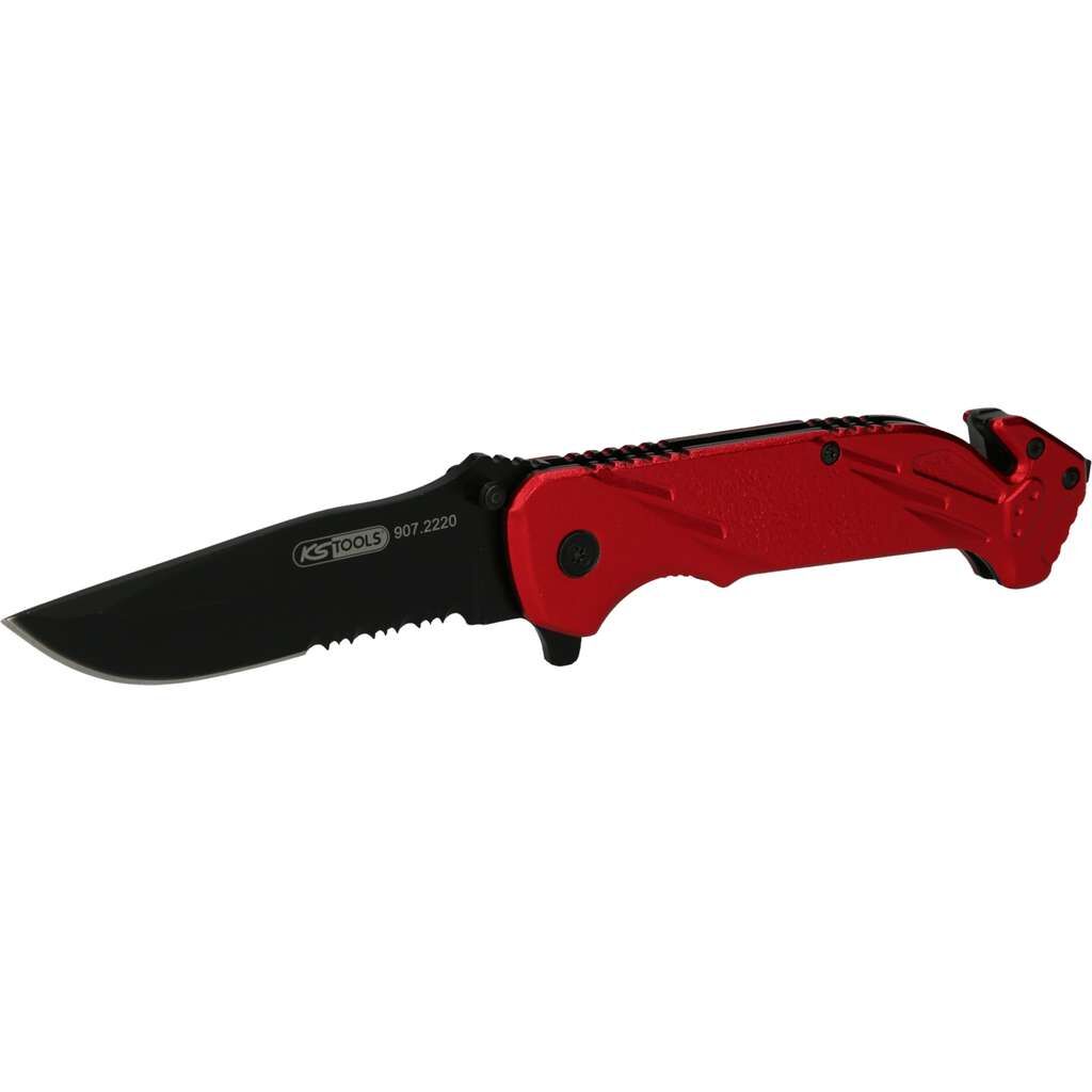 KS Professional Fällkniv med bältesskärare, 210mm