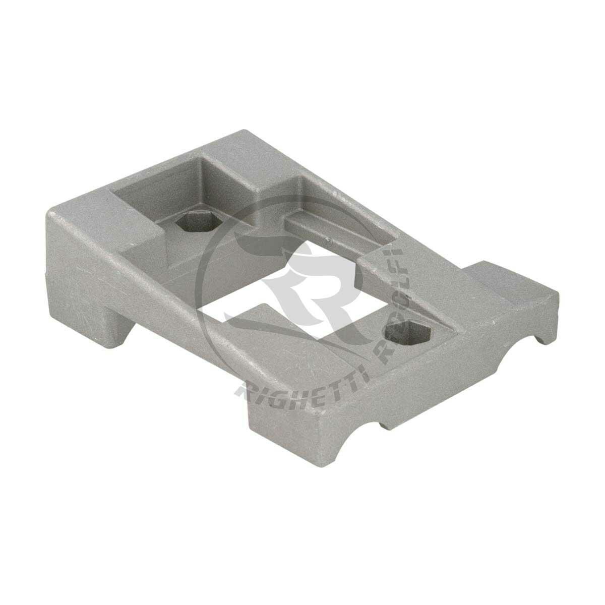 Motorfäste Aluminium, Vinklat - 28/92mm