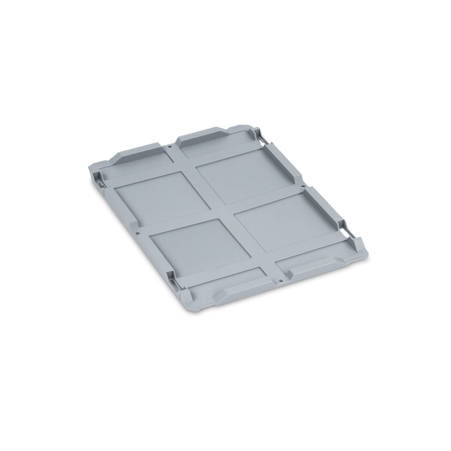 Lock med stödkant till Eurobox NextGen 40x30cm