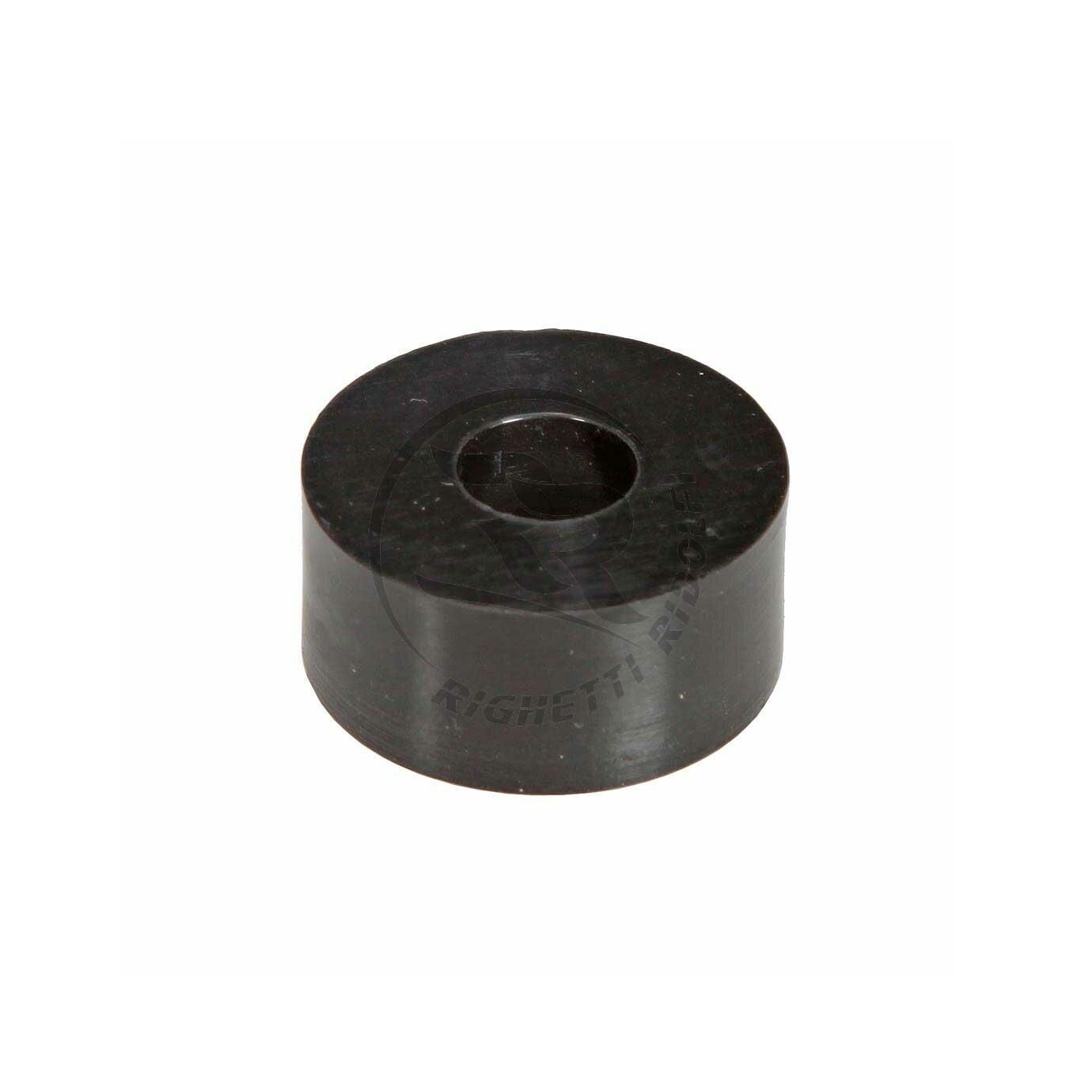 Nylondistans, Svart, M8/M10 Ø27x14mm