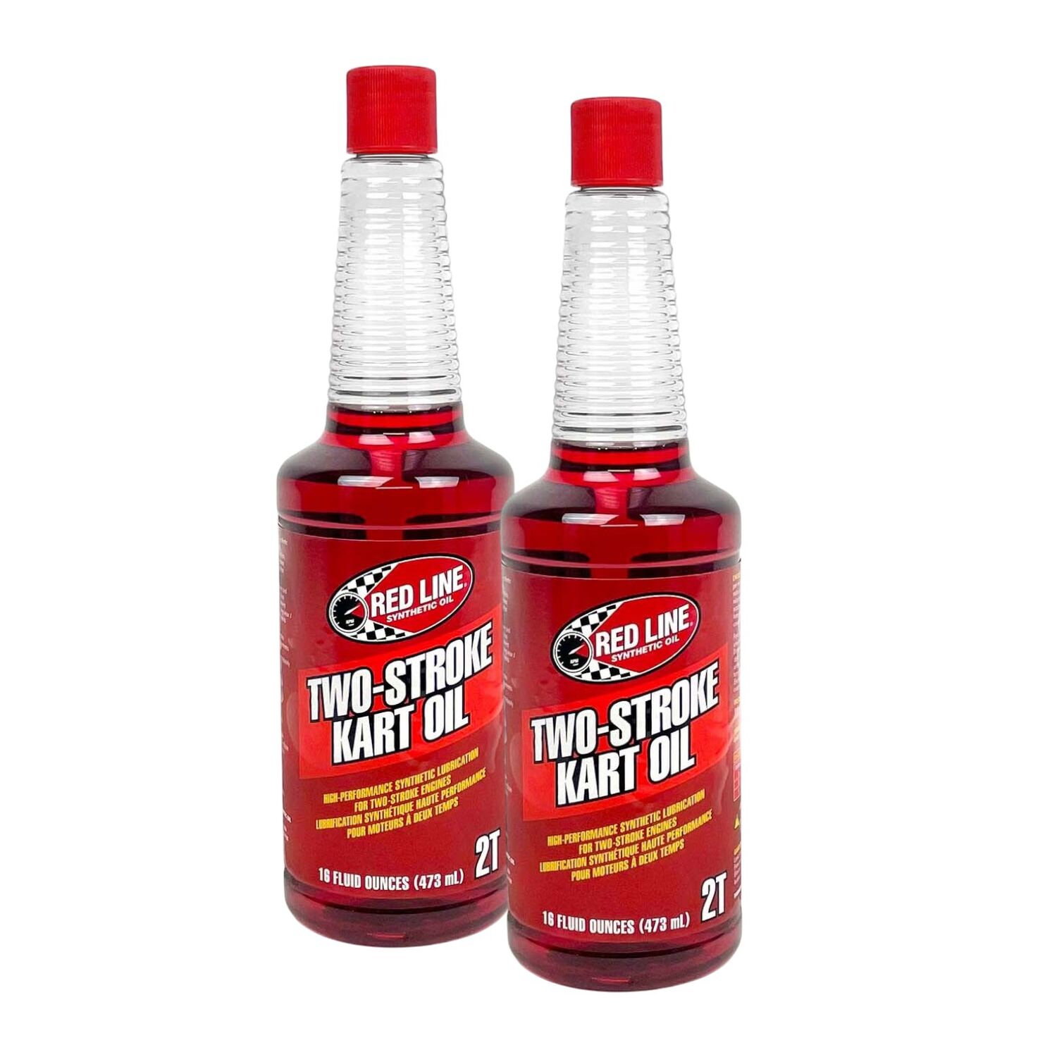 Red Line 2T Kart Racing Oil, 0,47L - 2-pack