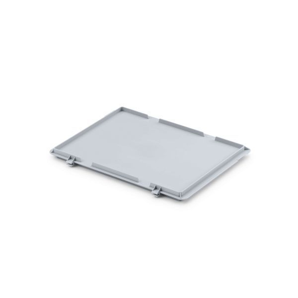 Gångjärnslock med stödkant till Euroback Std 40x30cm