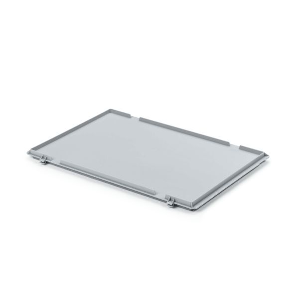 Gångjärnslock med stödkant till Euroback Std 60x40cm