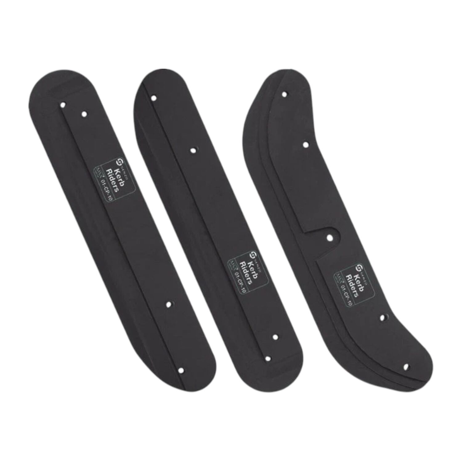 Senzo Kerb Rider Ramskydd Kit, Svart