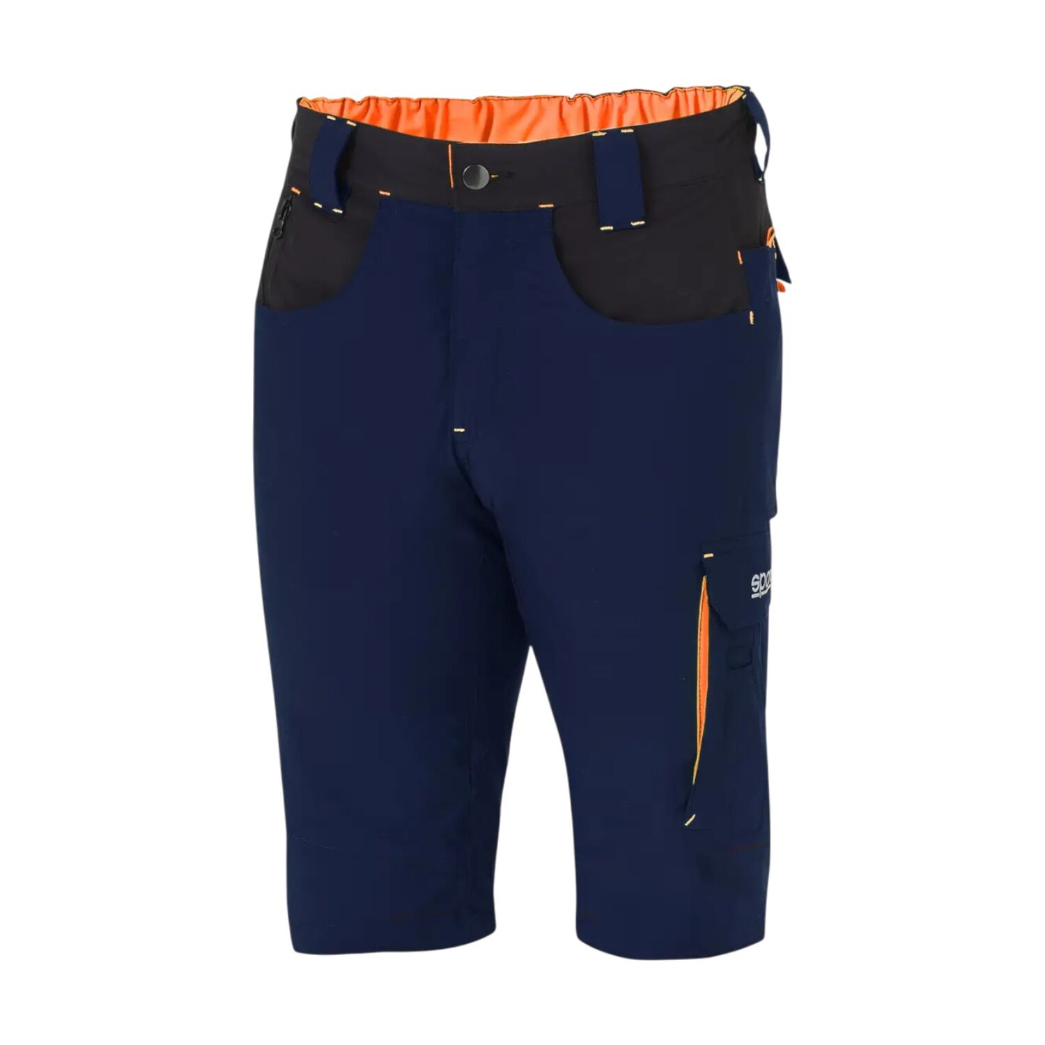 Shorts Sparco Laredo, Blå/Orange - M