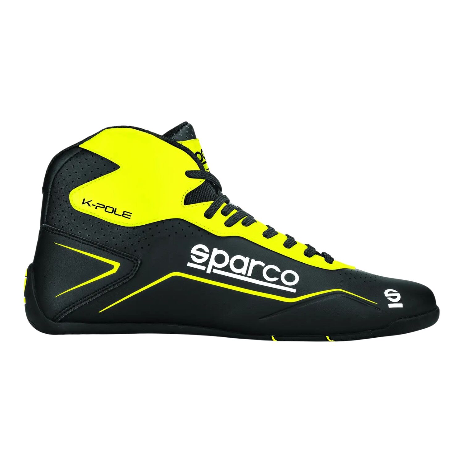 Sparco K-Pole, Svart/Gul - 34