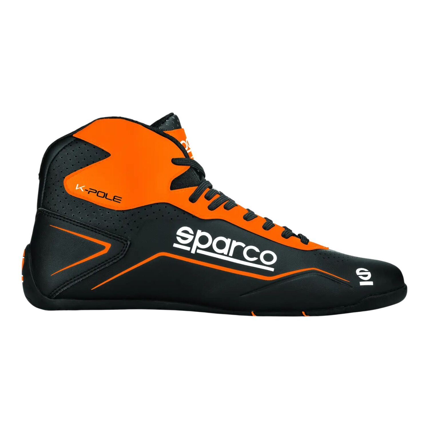 Sparco K-Pole, Svart/Orange - 44