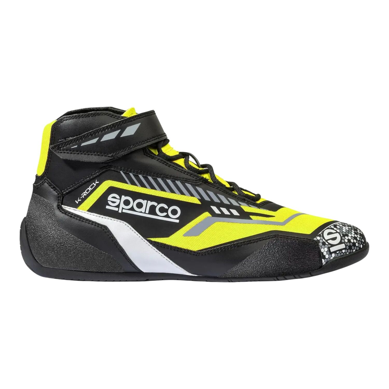 Sparco K-Rock, Svart/Gul - 47