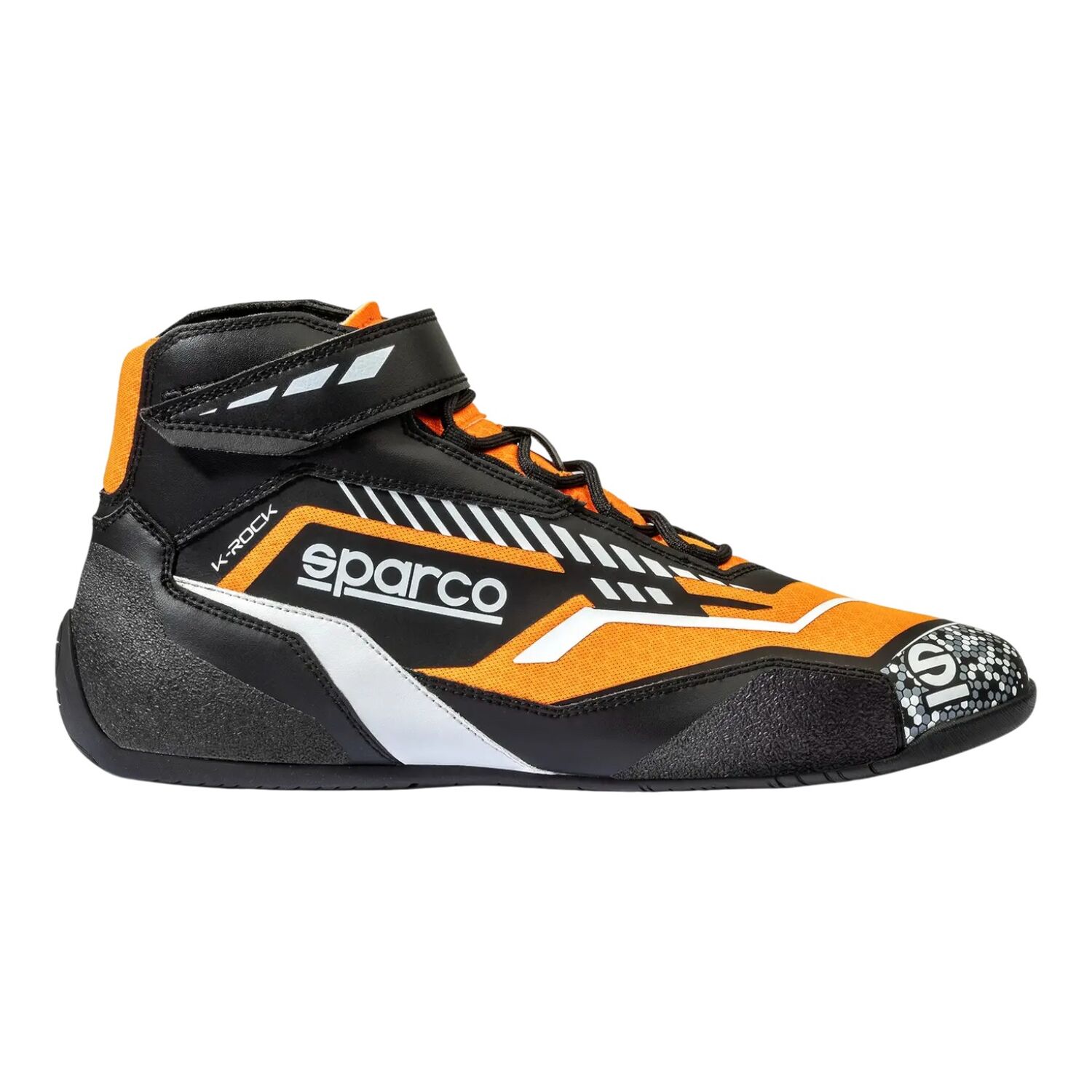 Sparco K-Rock, Svart/Orange - 48
