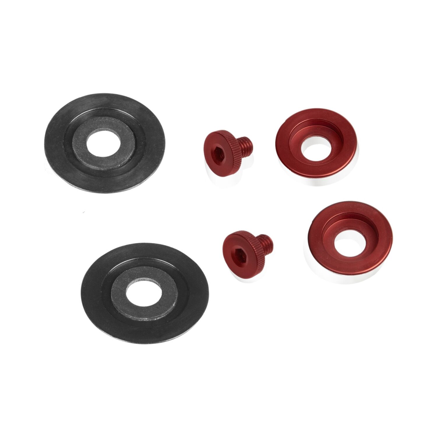 Stilo Skruvkit för ST6 visir, Röd