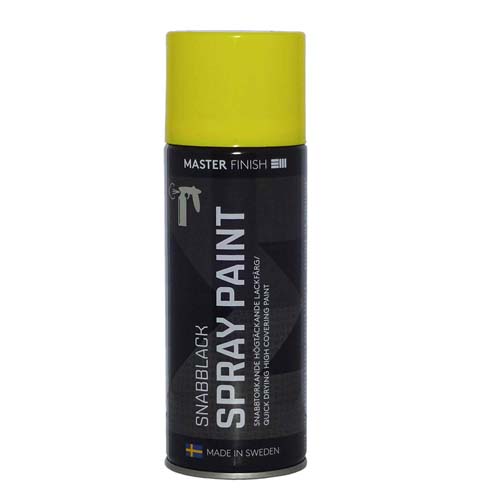 Master Spray Paint Yellow RAL1018 Gloss 85-95  