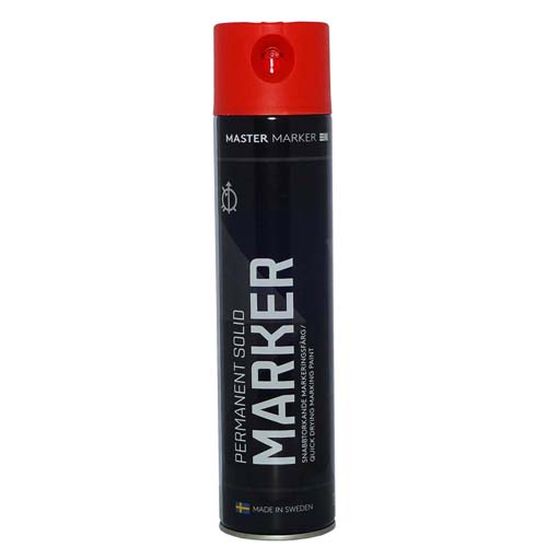 Master Marker Permanent Solid Red