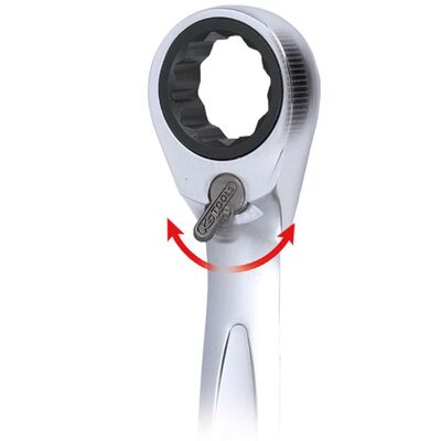 KS GEARplus Blocknyckel Spärr Vinklad - 6mm