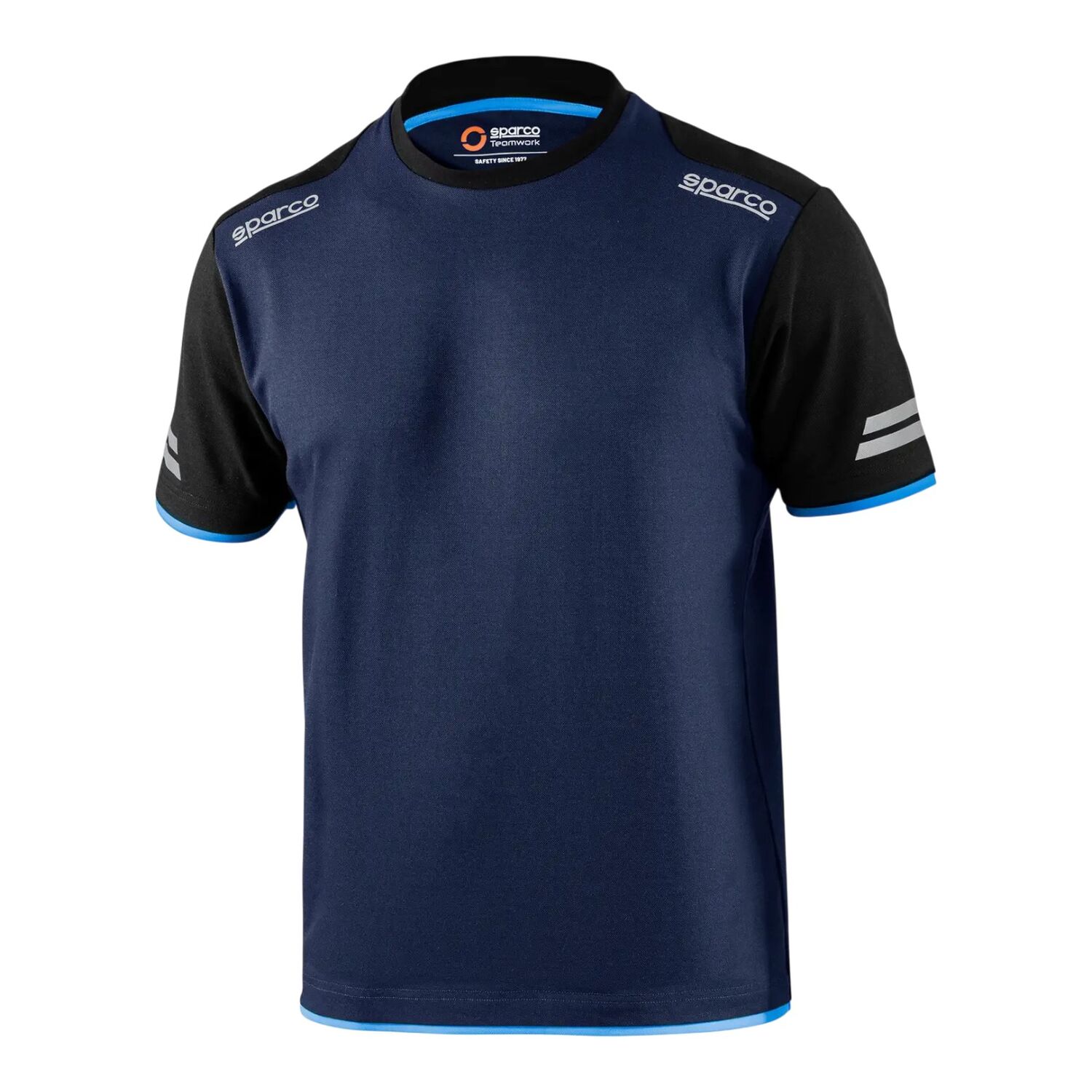 T-Shirt Sparco Tucson, Blå/Svart - L