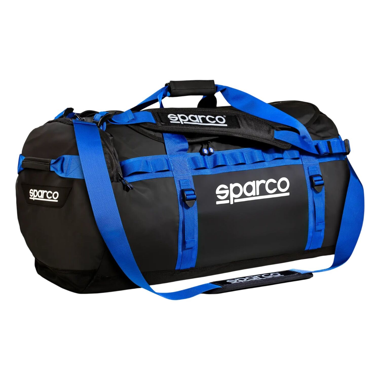 Väska Sparco Dakar L Duffle Bag, Svart/Blå