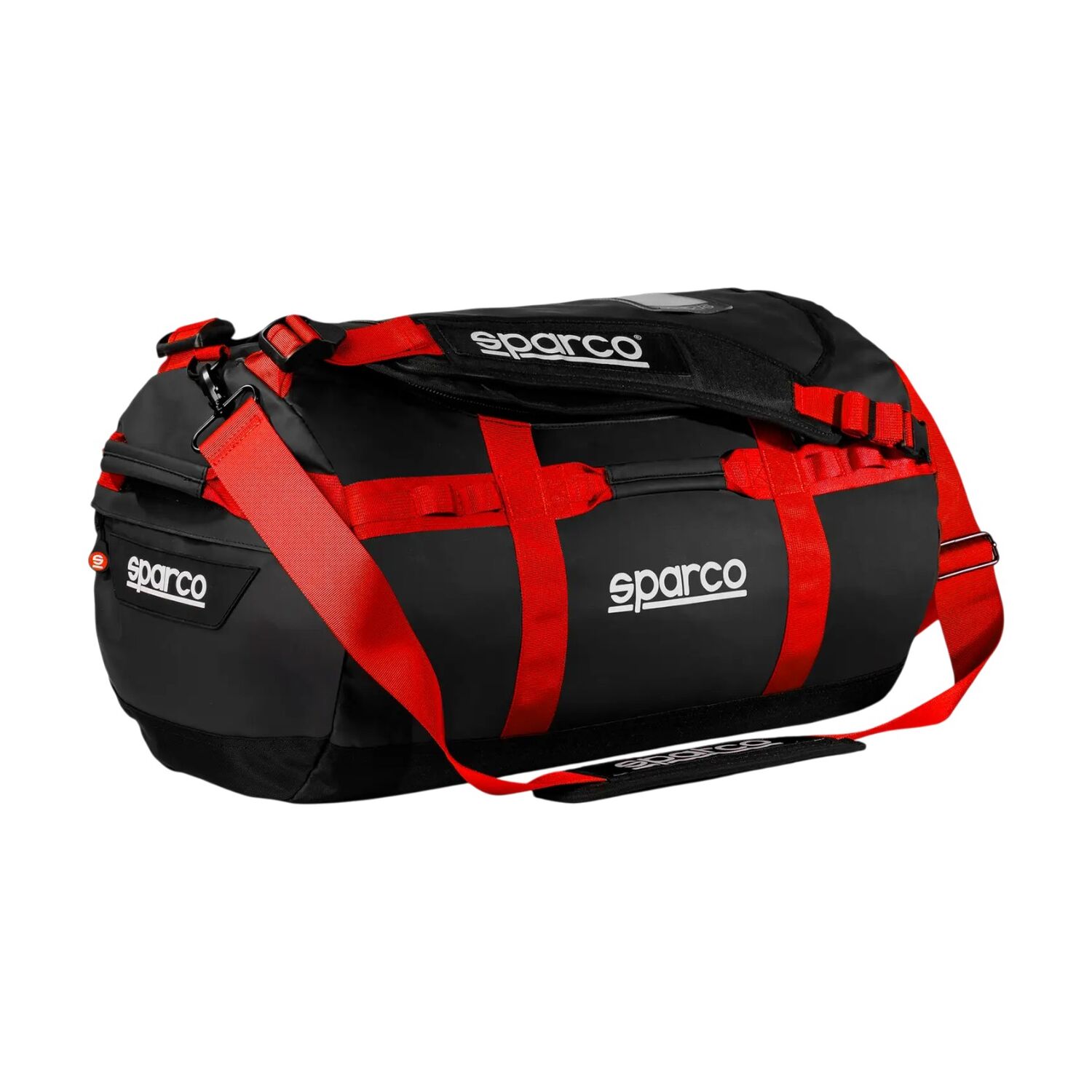 Väska Sparco Dakar S Duffle Bag, Svart/Röd