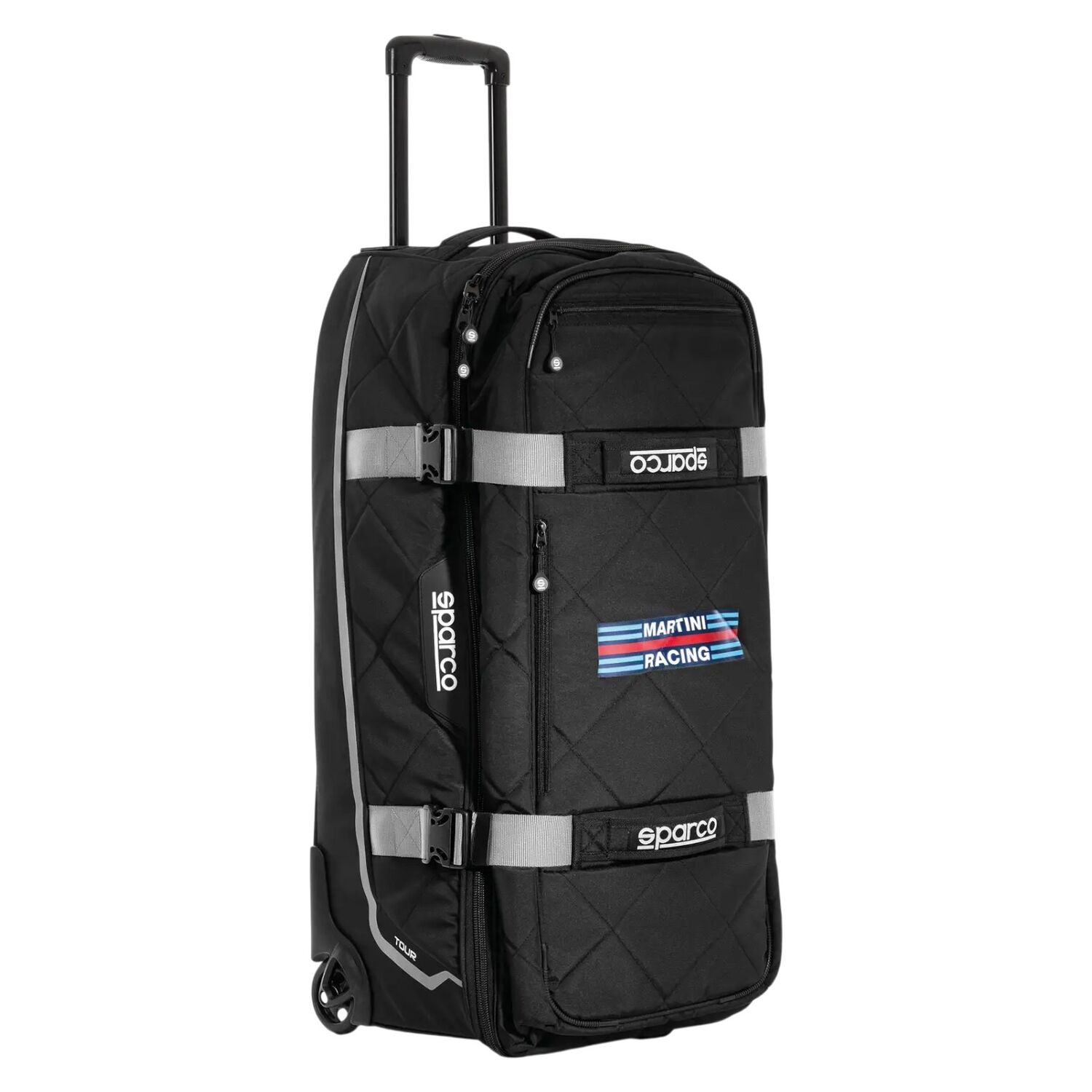 Väska Sparco Tour Trolley, Svart - Martini Racing
