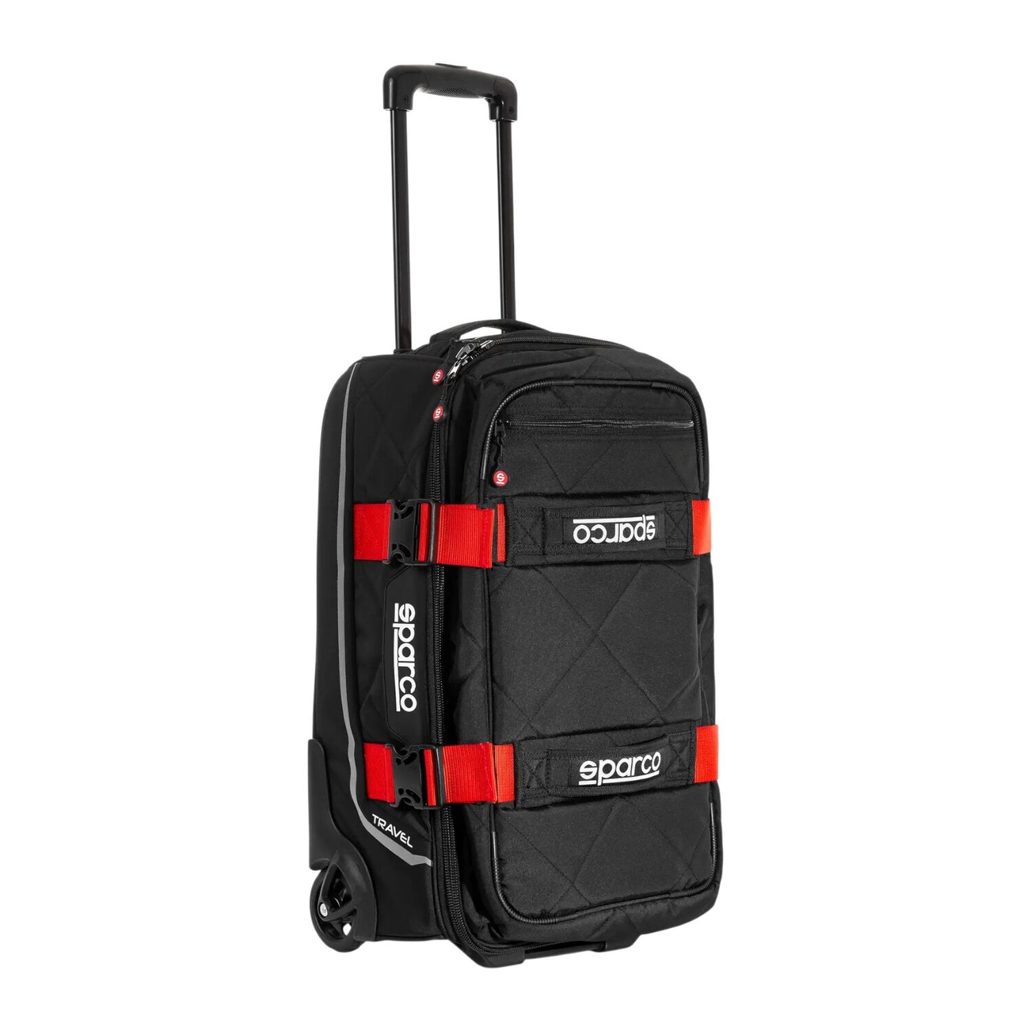 Väska Sparco Travel Trolley, Svart/Röd