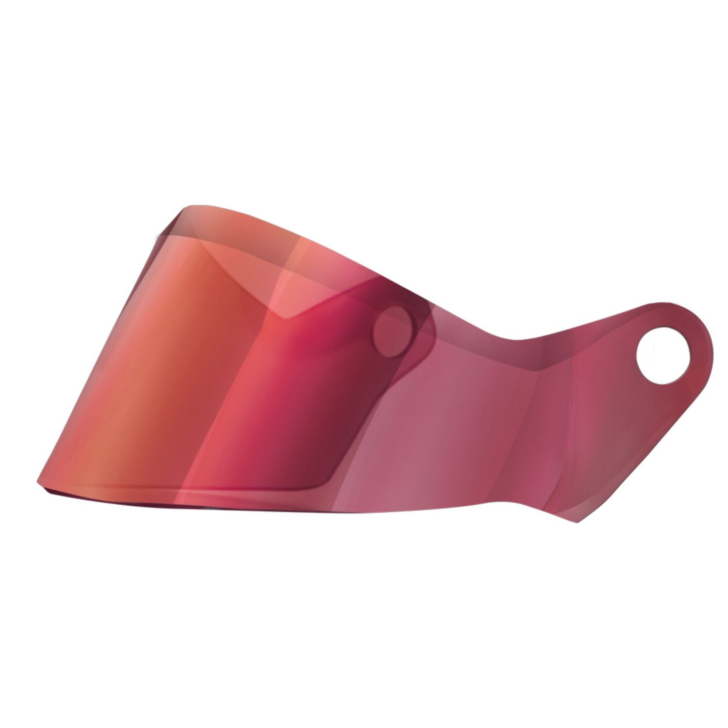 Visir Stilo ST6, Kort, Spegelvisir Röd Mörk